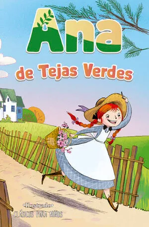 Portada de Clasicos para niños ana de las tejas verdes
