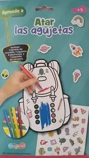 Portada de Aprende a: Atar las agujetas verde esdar3005