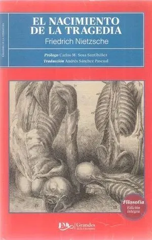 Portada de El nacimiento de la tragedia