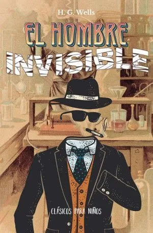 Portada de Clasicos para niños el hombre invisible