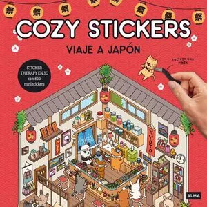 Portada de Cozy stickers: Viaje a japon