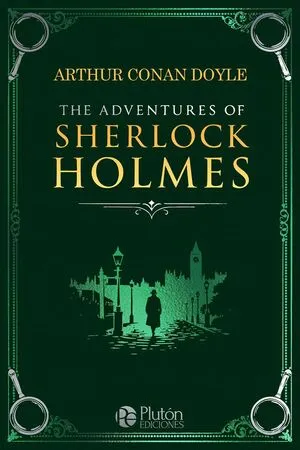 Portada de The adventures of sherlock holmes - english classics deluxe