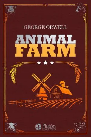 Portada de Animal farm - english classics deluxe