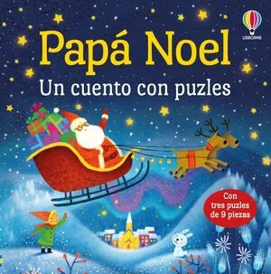 Portada de Papá noel (un cuento con puzles)