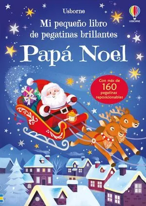 Portada de Papa noel (mi pequeño libro de pegatinas)