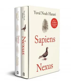 Portada de Estuche harari (contiene: Sapiens. De animales a dioses nexus)
