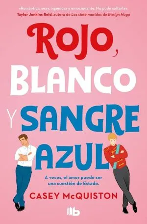 Portada de Rojo, blanco y sangre azul