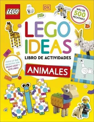 Portada de Lego ideas libro de actividades: Animales