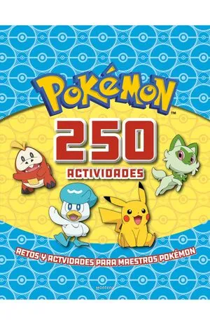 Portada de Pokemon. Actividades - 250 actividades