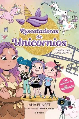 Portada de Rescatadoras de unicornios 10 - viaje al país de los gigantes