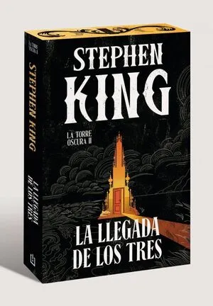 Portada de Torre oscura 2: Llegada de los tres (edición cantos tintados) (la torre oscura 2)