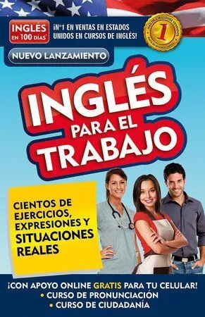 Portada de Inglés en 100 días  inglés para el trabajo