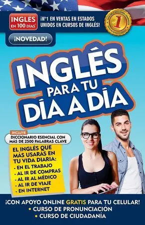 Portada de Inglés en 100 días  inglés para tu día a día