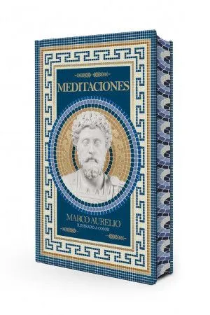Portada de Meditaciones / pd. ( edicion con cantos pintados )