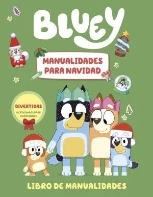Portada de Bluey. Manualidades para navidad