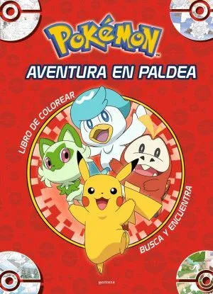 Portada de Pokemon. Aventura en paldea pd.