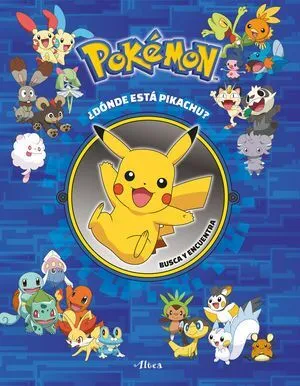 Portada de ¿Donde esta pikachu? Busca y encuentra