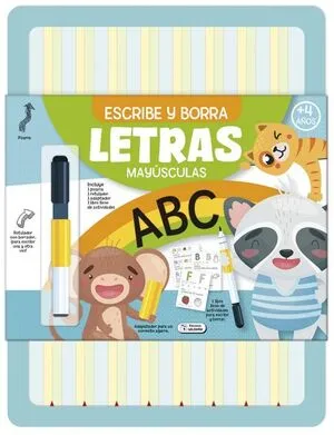 Portada de Escribe y borra: Letras mayusculas cpc256